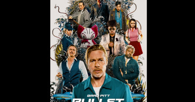 Sinopsis Film Bullet Train (2022): Pembunuh Sial dengan Misi Mematikan