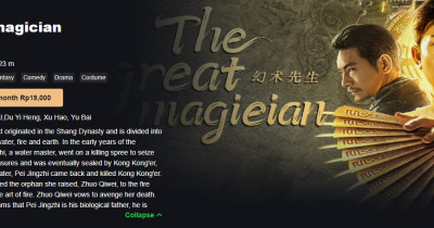 Sinopsis Film The great magician (2023): Sekte Ilusi