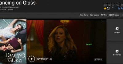 Sinopsis Film Dancing on Glass: Kehidupan Balerina yang Tak Banyak Diketahui Orang